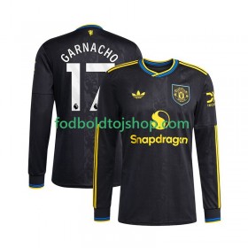 Manchester United Alejandro Garnacho 17 3 trøje 2025-26 L/S